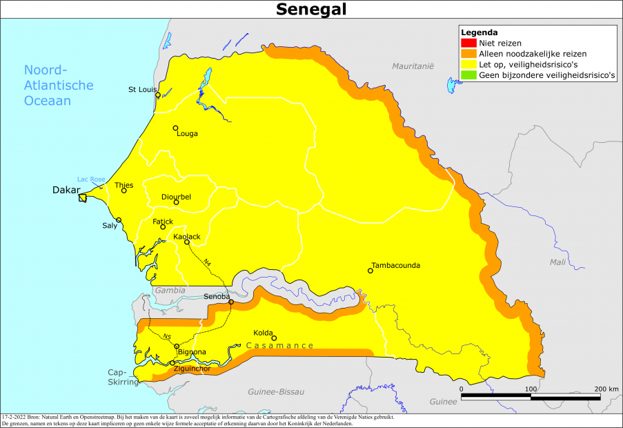 Reisadvies voor Senegal