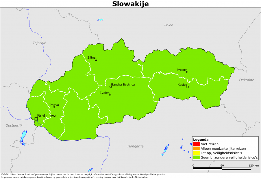Reisadvies voor Slowakije