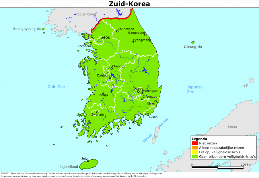 Reisadvies voor Zuid-Korea