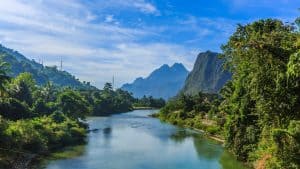 Weer maart in Laos 2026: temperatuur, zon en neerslag