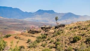 Weer Lesotho in juli 2015: temperatuur, zon en neerslag