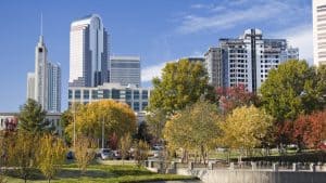 North Carolina temperaturen, klimaat en het weer per maand