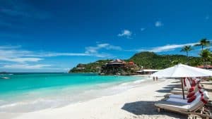 Saint-Barthélemy temperaturen, klimaat en het weer per maand