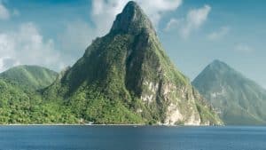 Weer Saint Lucia in juli 2016: temperatuur, zon en neerslag