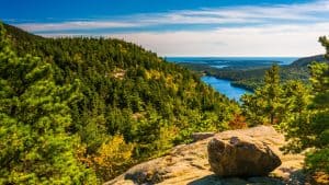 Acadia National Park temperaturen, klimaat en het weer per maand