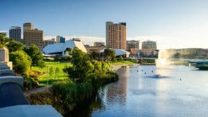 Adelaide temperaturen, klimaat en het weer per maand