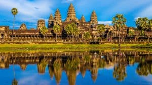 Angkor Wat temperaturen, klimaat en het weer per maand