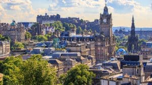 Edinburgh temperaturen, klimaat en het weer per maand