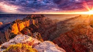Grand Canyon National Park temperaturen, klimaat en het weer per maand