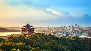 Weer en temperatuur in Hangzhou in december 2025