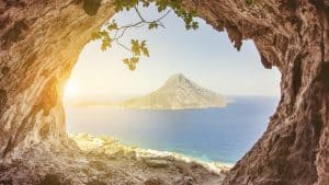 Kalymnos temperaturen, klimaat en het weer per maand