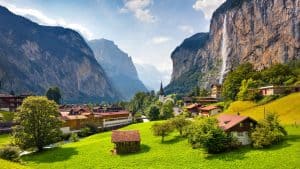 Lauterbrunnen temperaturen, klimaat en het weer per maand