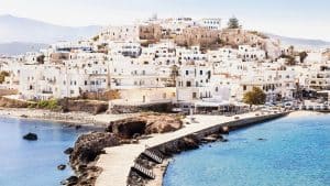 Naxos temperaturen, klimaat en het weer per maand
