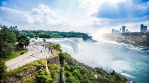 Niagarawatervallen temperaturen, klimaat en het weer per maand
