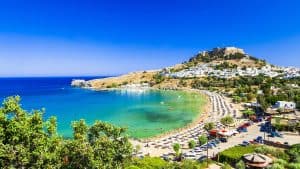 Weer en temperatuur in Rhodos in juli 2025