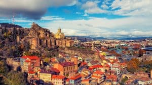 Tbilisi temperaturen, klimaat en het weer per maand