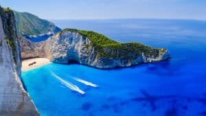 Zakynthos temperaturen, klimaat en het weer per maand