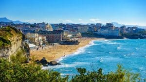 Biarritz temperaturen, klimaat en het weer per maand