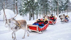 Rovaniemi temperaturen, klimaat en het weer per maand