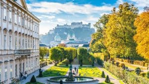 Weer Salzburg in juli 2015: temperatuur, zon en neerslag