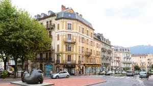 Aix-les-Bains temperaturen, klimaat en het weer per maand