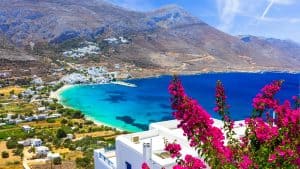 Amorgos temperaturen, klimaat en het weer per maand