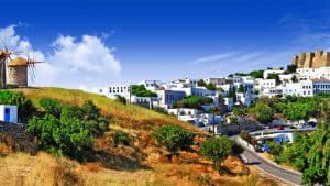 Patmos temperaturen, klimaat en het weer per maand