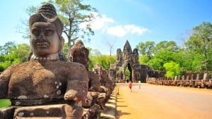 Siem Reap temperaturen, klimaat en het weer per maand
