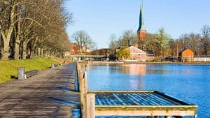 Växjö temperaturen, klimaat en het weer per maand