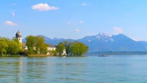 Chiemsee temperaturen, klimaat en het weer per maand