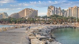 Eilat temperaturen, klimaat en het weer per maand