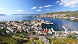 Hammerfest temperaturen, klimaat en het weer per maand