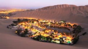 Huacachina temperaturen, klimaat en het weer per maand