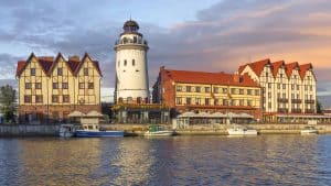 Kaliningrad temperaturen, klimaat en het weer per maand