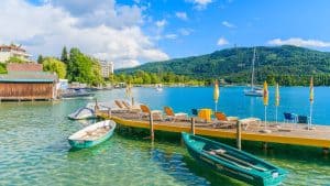 Pörtschach am Wörthersee temperaturen, klimaat en het weer per maand