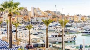 Vilamoura temperaturen, klimaat en het weer per maand