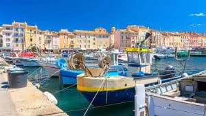 Saint-Tropez temperaturen, klimaat en het weer per maand