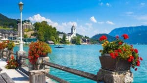 Sankt Wolfgang im Salzkammergut temperaturen, klimaat en het weer per maand
