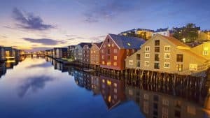 Trondheim temperaturen, klimaat en het weer per maand