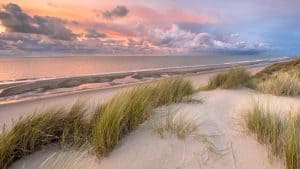 Waddeneilanden temperaturen, klimaat en het weer per maand