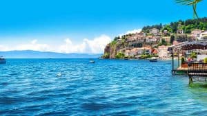 Meer van Ohrid temperaturen, klimaat en het weer per maand