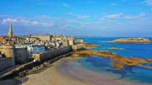 Saint-Malo temperaturen, klimaat en het weer per maand