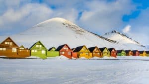 Svalbard temperaturen, klimaat en het weer per maand
