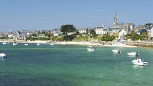 Île-de-Batz temperaturen, klimaat en het weer per maand