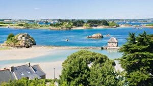 Île-de-Bréhat temperaturen, klimaat en het weer per maand