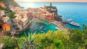 Italiaanse Rivièra temperaturen, klimaat en het weer per maand