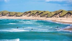 Jutland temperaturen, klimaat en het weer per maand