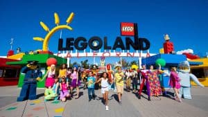 Legoland California temperaturen, klimaat en het weer per maand