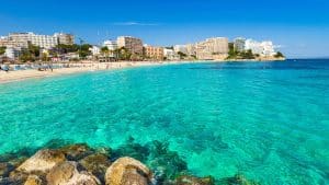 Magaluf temperaturen, klimaat en het weer per maand