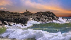 Ouessant temperaturen, klimaat en het weer per maand
